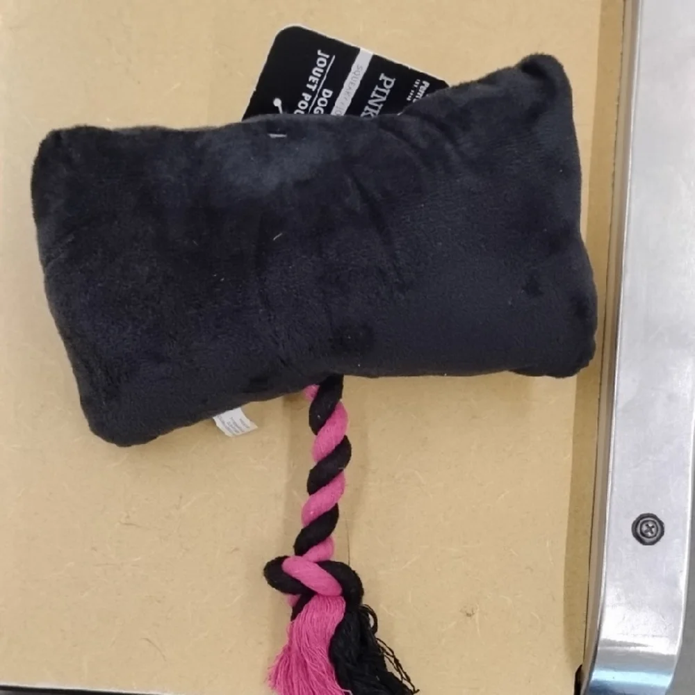 Pink Floyd Black and Pink Dog Toy